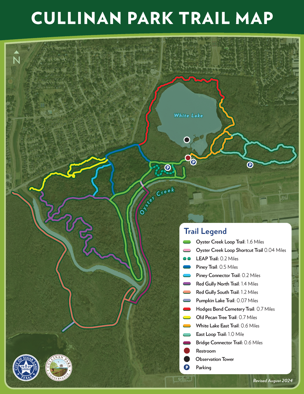 Cullinan Park Trail Map